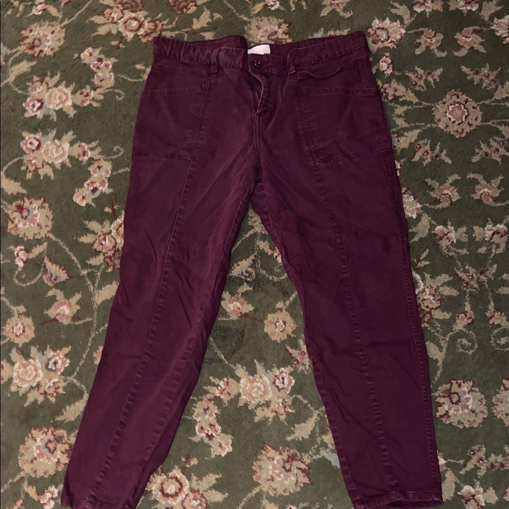 Canyon River Blues Women's Maroon Jeggings